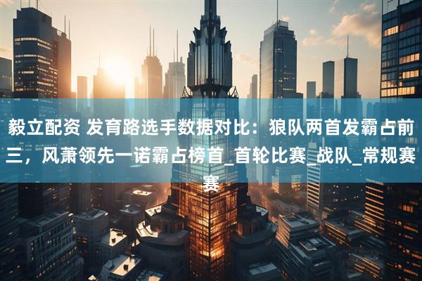 毅立配资 发育路选手数据对比：狼队两首发霸占前三，风萧领先一诺霸占榜首_首轮比赛_战队_常规赛